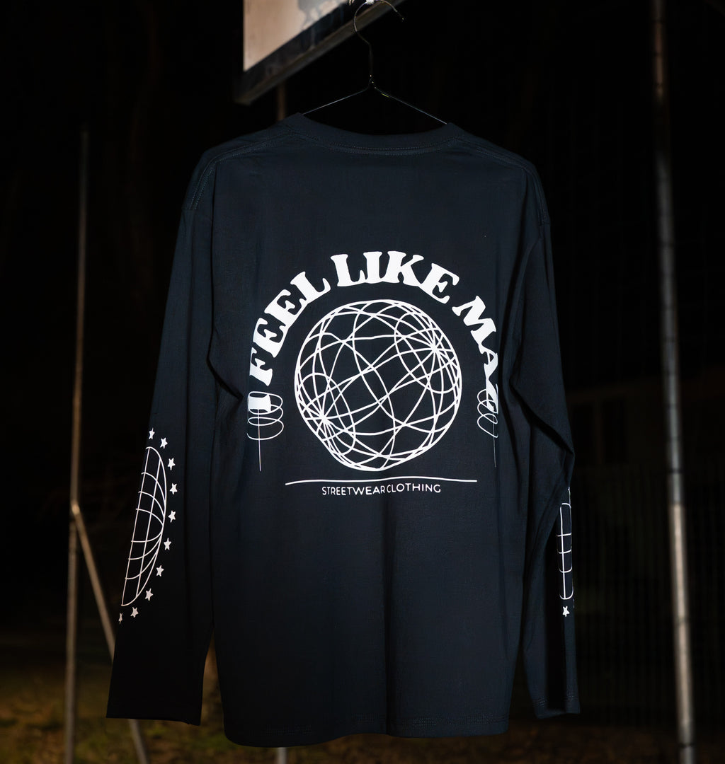 "I FEEL LIKE MAZ" BLU NAVY