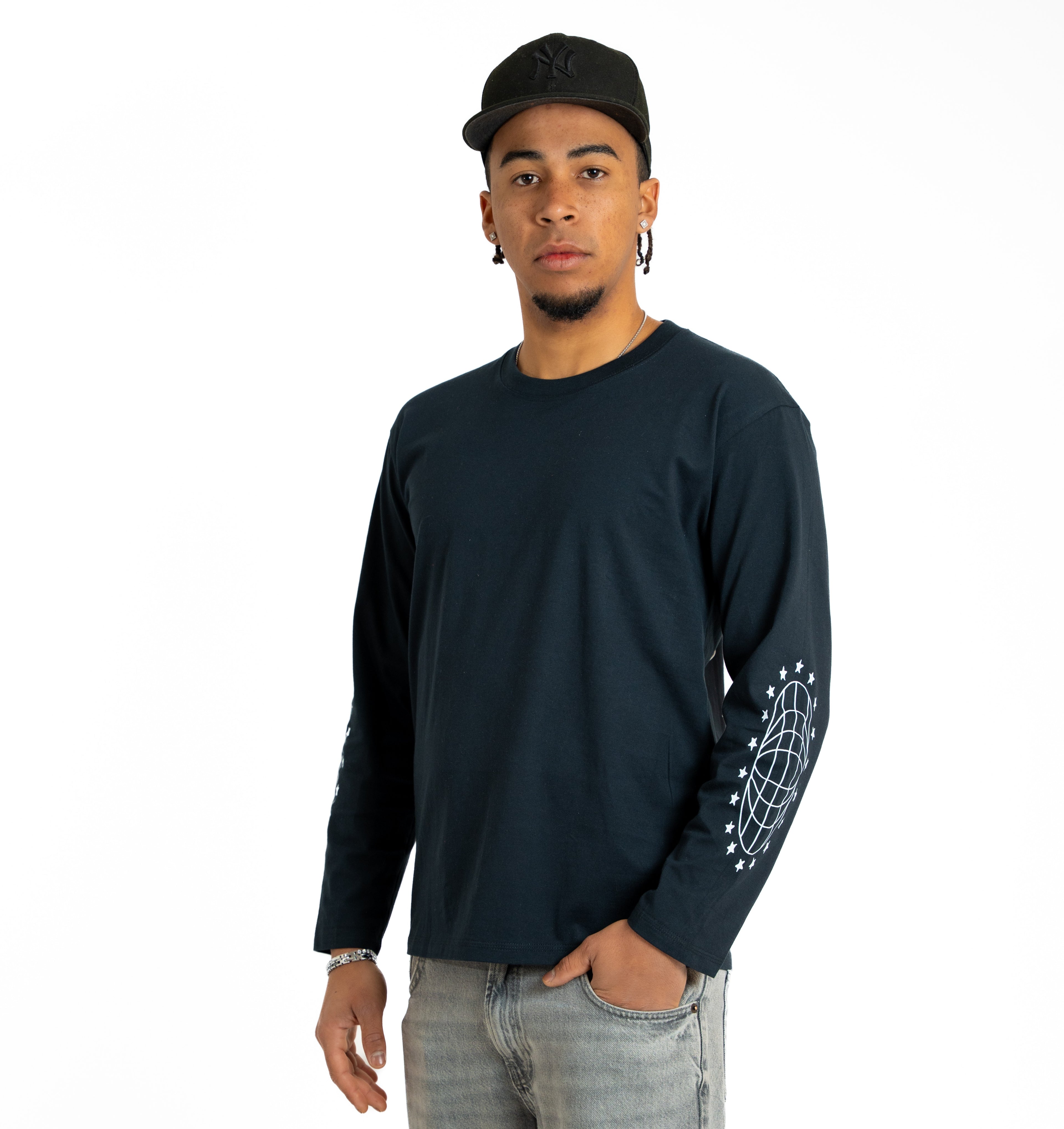 "I FEEL LIKE MAZ" BLU NAVY