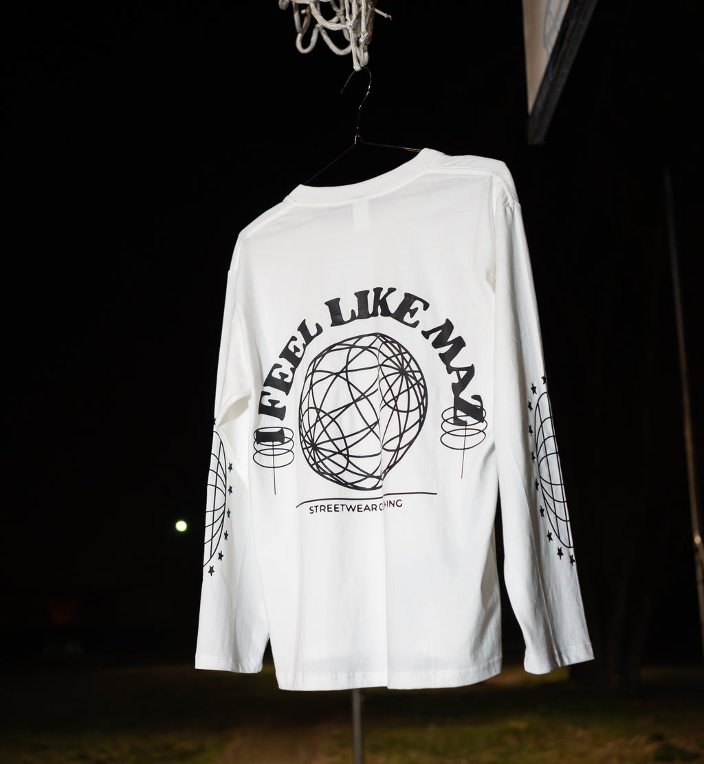 "I FEEL LIKE MAZ" WHITE